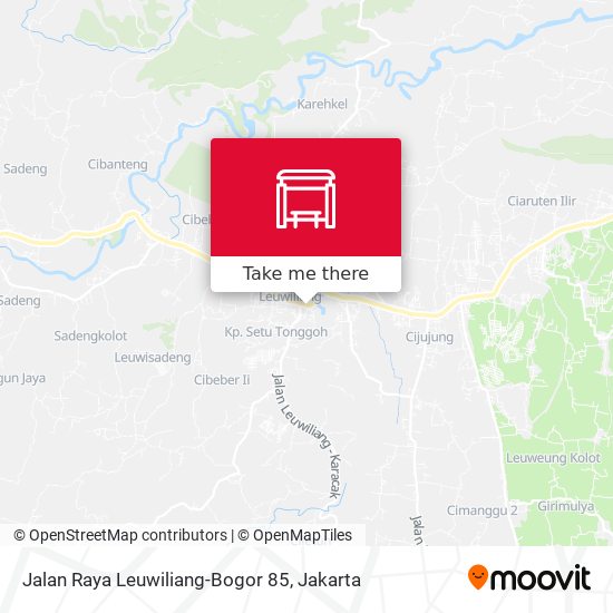 Jalan Raya Leuwiliang-Bogor 85 map