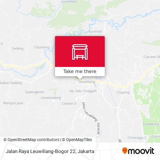 Jalan Raya Leuwiliang-Bogor 22 map
