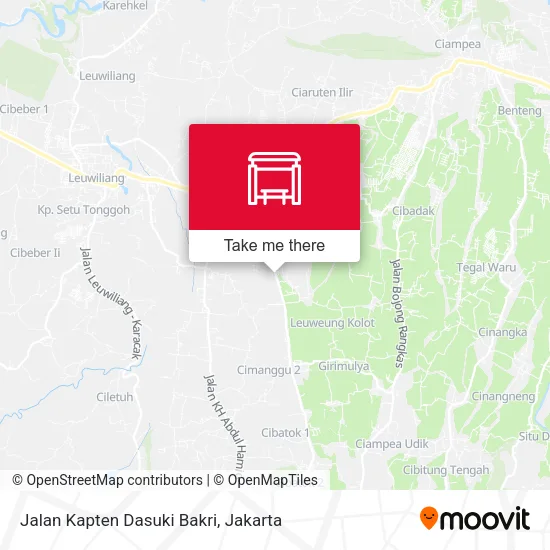 Jalan Kapten Dasuki Bakri map