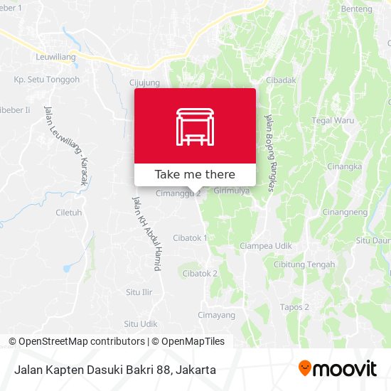 Jalan Kapten Dasuki Bakri 88 map