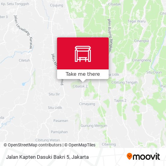 Jalan Kapten Dasuki Bakri 5 map