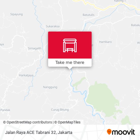 Jalan Raya ACE Tabrani 32 map