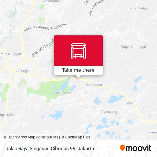 Jalan Raya Singasari Cibodas 99 map