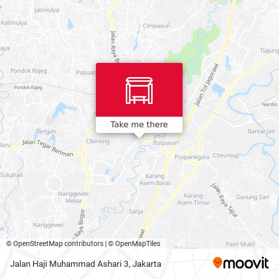 Jalan Haji Muhammad Ashari 3 map