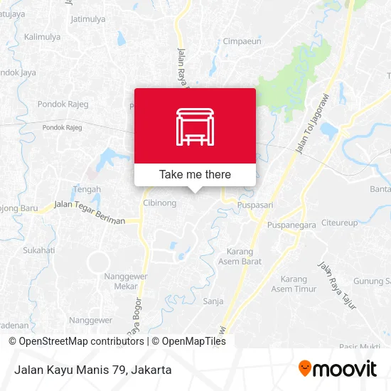 Jalan Kayu Manis 79 map