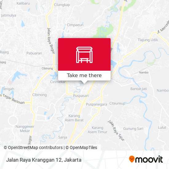 Jalan Raya Kranggan 12 map
