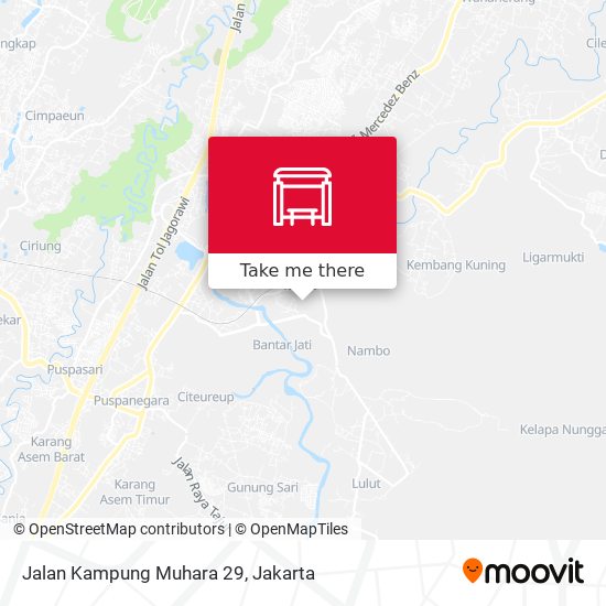 Jalan Kampung Muhara 29 map