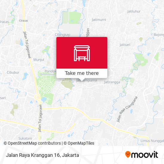 Jalan Raya Kranggan 16 map