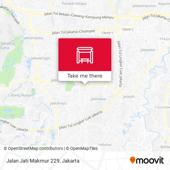 Jalan Jati Makmur 229 map