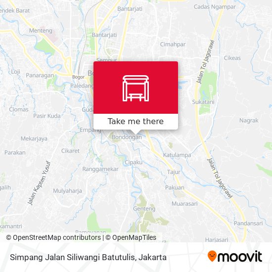 Simpang Jalan Siliwangi Batutulis map