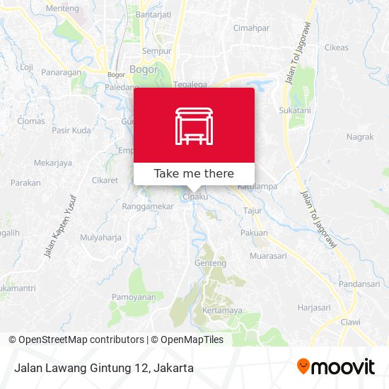 Jalan Lawang Gintung 12 map