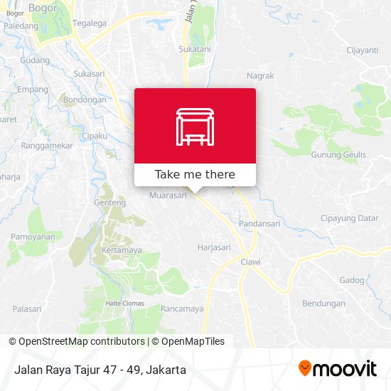 Jalan Raya Tajur 47 - 49 map