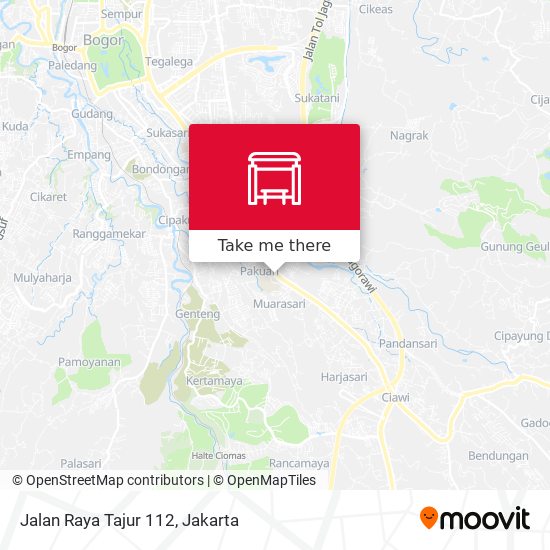 Jalan Raya Tajur 112 map