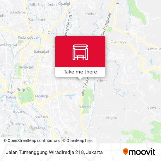 Jalan Tumenggung Wiradiredja 218 map
