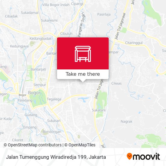 Jalan Tumenggung Wiradiredja 199 map