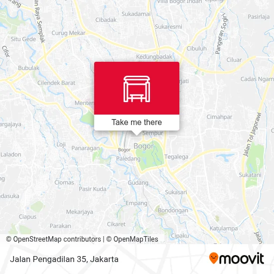 Jalan Pengadilan 35 map