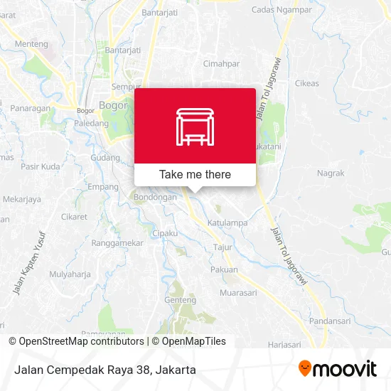Jalan Cempedak Raya 38 map