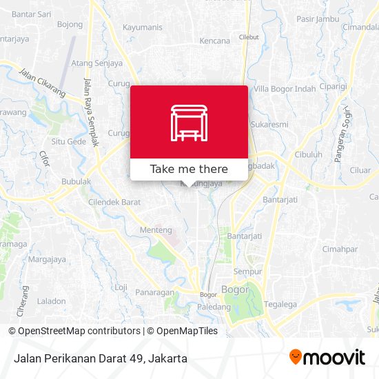 Jalan Perikanan Darat 49 map