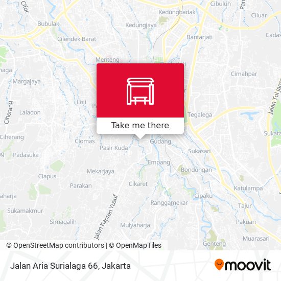 Jalan Aria Surialaga 66 map