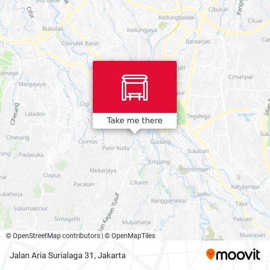 Jalan Aria Surialaga 31 map