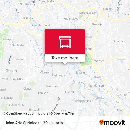 Jalan Aria Surialaga 139 map