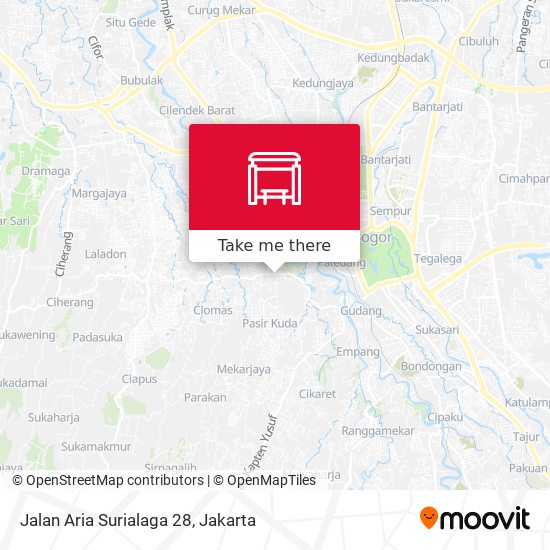 Jalan Aria Surialaga 28 map