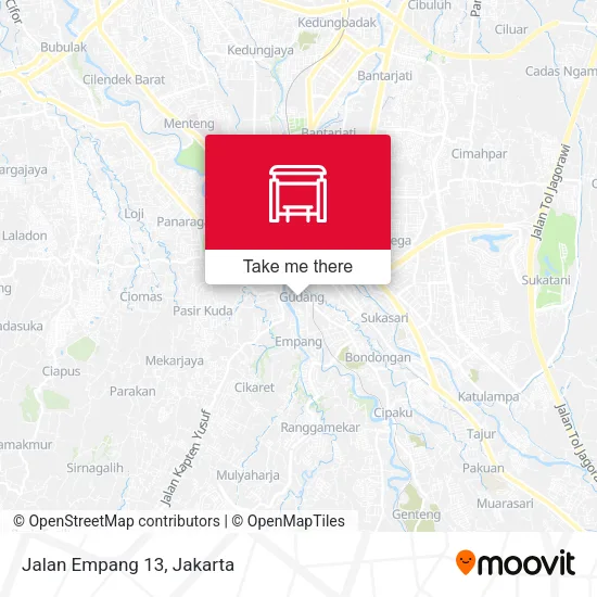 Jalan Empang 13 map
