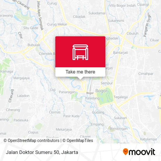 Jalan Doktor Sumeru 50 map