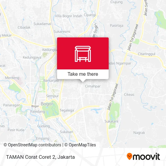 TAMAN Corat Coret 2 map