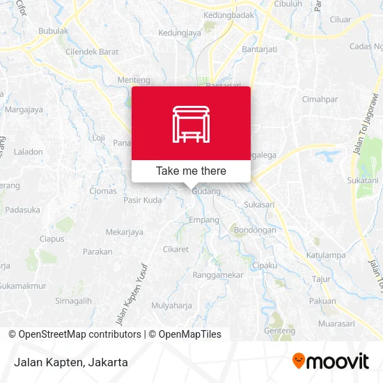 Jalan Kapten map