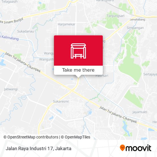 Jalan Raya Industri 17 map