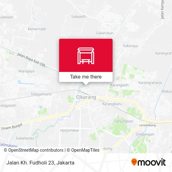 Jalan Kh. Fudholi 23 map