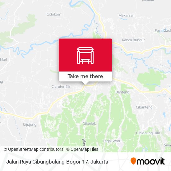 Jalan Raya Cibungbulang-Bogor 17 map