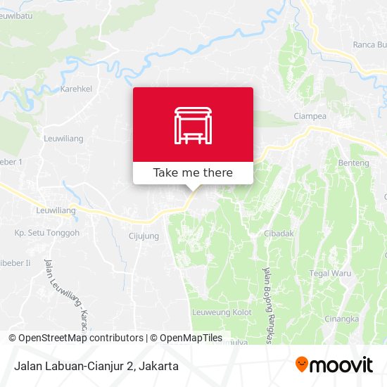 Jalan Labuan-Cianjur 2 map