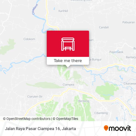 Jalan Raya Pasar Ciampea 16 map