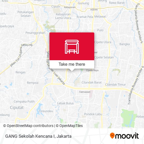GANG Sekolah Kencana I map