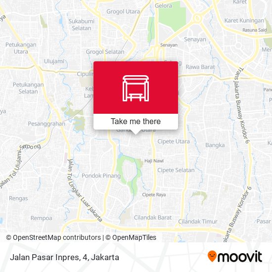 Jalan Pasar Inpres, 4 map