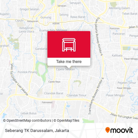 Seberang TK Darussalam map