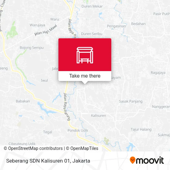 Seberang SDN Kalisuren 01 map