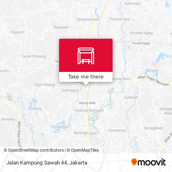 Jalan Kampung Sawah 44 map