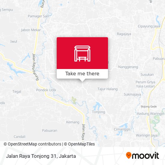 Jalan Raya Tonjong 31 map