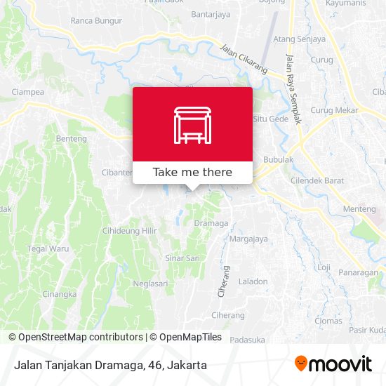 Jalan Tanjakan Dramaga, 46 map