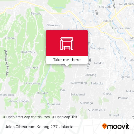 Jalan Cibeureum Kalong 277 map