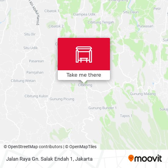 Jalan Raya Gn. Salak Endah 1 map