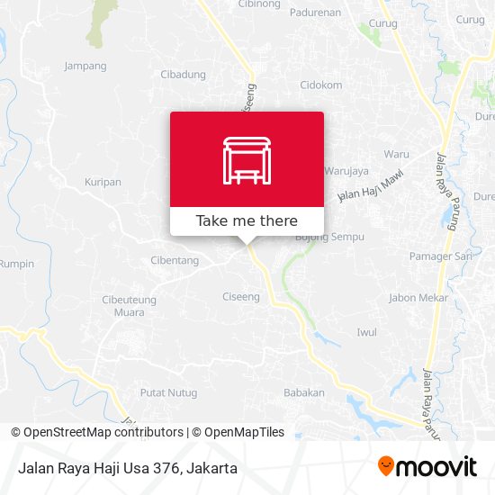 Jalan Raya Haji Usa 376 map