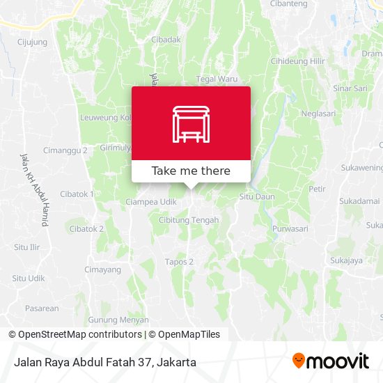 Jalan Raya Abdul Fatah 37 map