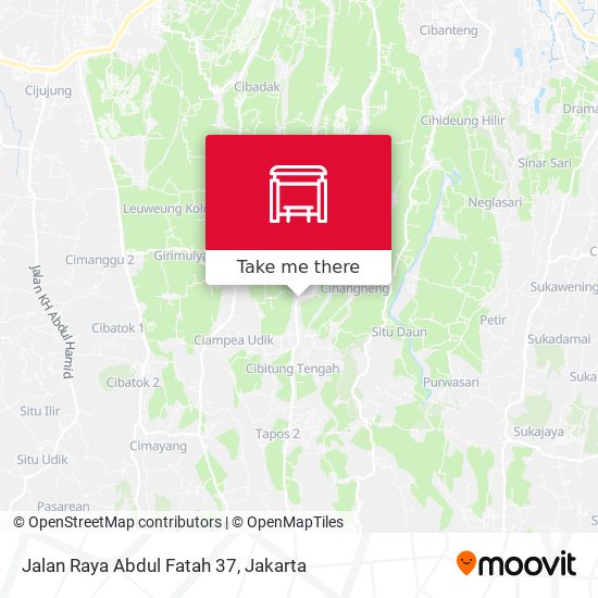 Jalan Raya Abdul Fatah 37 map