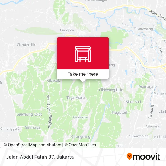 Jalan Abdul Fatah 37 map