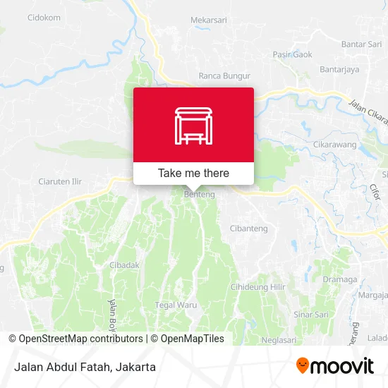 Jalan Abdul Fatah map