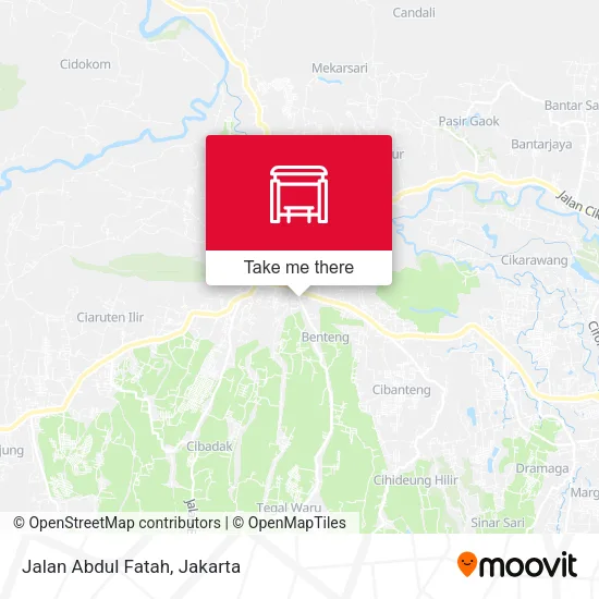 Jalan Abdul Fatah map